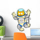 Astronaut Cat Wall Decal