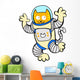 Astronaut Cat Wall Decal
