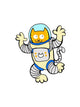 Astronaut Cat Wall Decal