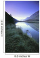 Canoe Sits At Lake Side Kenai Mtns Sunrise Wall Mural