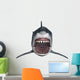 Attacking Great White Shark Wall Decal