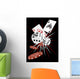 Diced and Aced Wall Mural