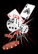 Diced and Aced Wall Mural
