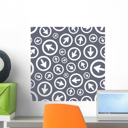 Seamless with Arrows Wall Decal