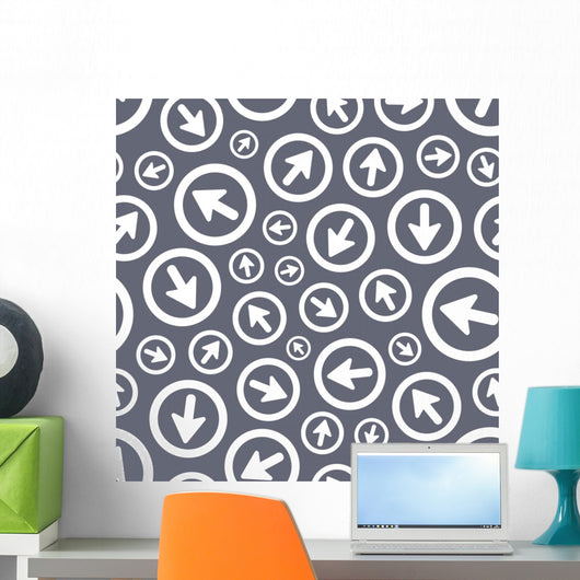 Seamless with Arrows Wall Decal