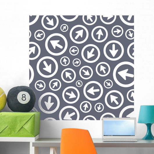 Seamless with Arrows Wall Decal