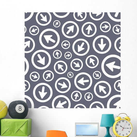 Seamless with Arrows Wall Decal