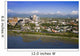 Aerial Of Downtown Anchorage With Chugach Mtns Wall Mural