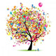 Happy Holiday Funny Tree