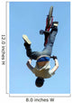 bmx bike trick 01 Wall Mural