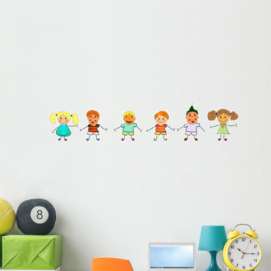 Happy Kids Wall Mural