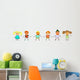 Happy Kids Wall Mural