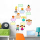 Happy Kids Wall Mural