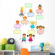 Happy Kids Wall Mural
