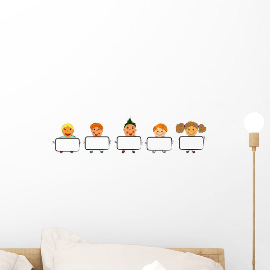 Happy Kids Wall Mural
