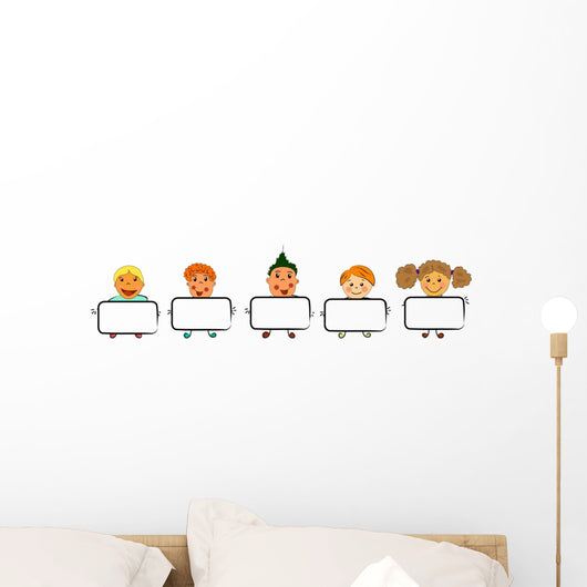 Happy Kids Wall Mural