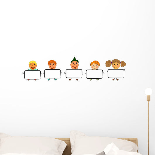 Happy Kids Wall Mural
