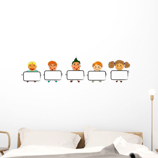 Happy Kids Wall Mural