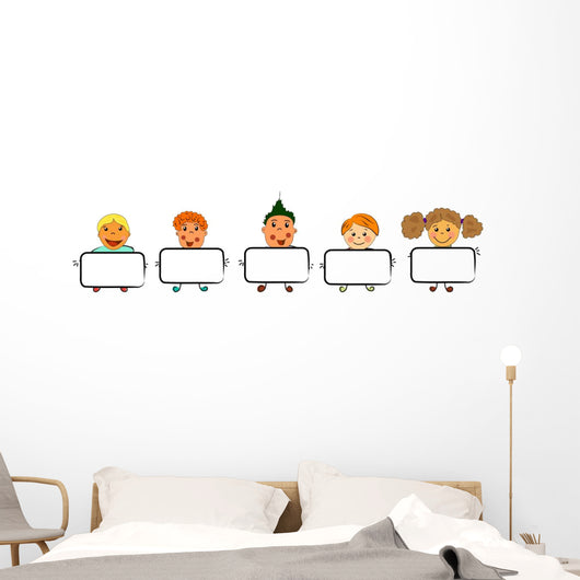 Happy Kids Wall Mural