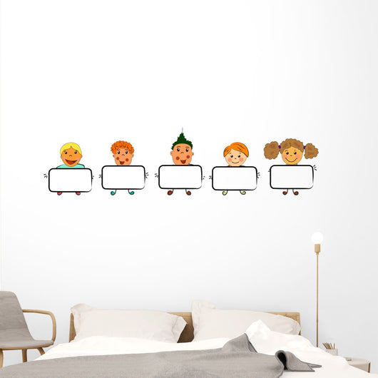 Happy Kids Wall Mural