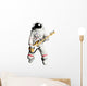 Astronaut Playing Bass Guitar Wall Decal