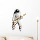Astronaut Playing Bass Guitar Wall Decal