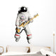 Astronaut Playing Bass Guitar Wall Decal
