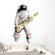 Astronaut Playing Bass Guitar Wall Decal