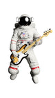 Astronaut Playing Bass Guitar Wall Decal