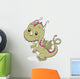 Sweet Cute Cartoon Dragon Wall Decal