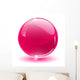 3D Crystal Glass Sphere Wall Decal
