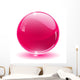 3D Crystal Glass Sphere Wall Decal