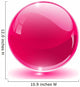 3D Crystal Glass Sphere Wall Decal