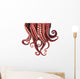 Dangling Tentacles Octopus Wall Decal