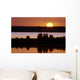 Sunset Over Cook Inlet Southcentral Alaska Summer Wall Mural