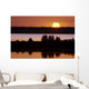 Sunset Over Cook Inlet Southcentral Alaska Summer Wall Mural