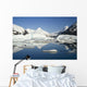 Icebergs In Lake Portage Glacier Southcentral Alaska Wall Mural