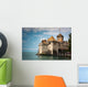 Switzerland Travel Chilon Castle Wall Decal