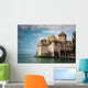 Switzerland Travel Chilon Castle Wall Decal