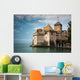 Switzerland Travel Chilon Castle Wall Decal