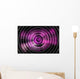 Abstract Purple Hypnotic Background Wall Mural