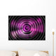 Abstract Purple Hypnotic Background Wall Mural
