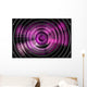 Abstract Purple Hypnotic Background Wall Mural