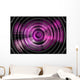 Abstract Purple Hypnotic Background Wall Mural