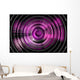 Abstract Purple Hypnotic Background Wall Mural