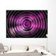 Abstract Purple Hypnotic Background Wall Mural