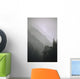 Trees In Fog Seward Southcentral Ak Winter Scenic Wall Mural