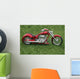 red chopper Wall Mural