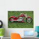 red chopper Wall Mural