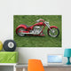 red chopper Wall Mural